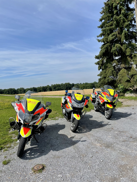 Motorradstaffel des ASB Karlsruhe